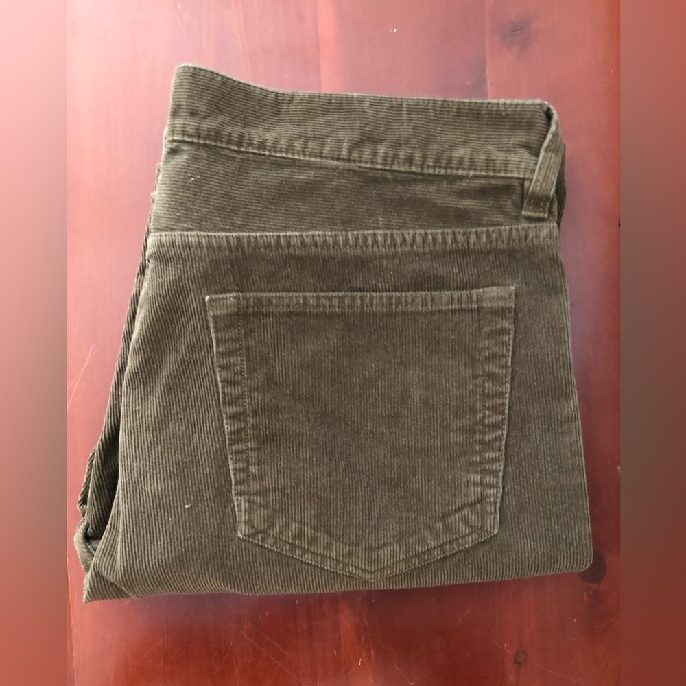 J Crew Vintage Slim Straight Cords 33W 32L